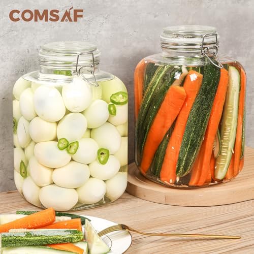 Adorably Durable Glass Jars for Preserving Organization