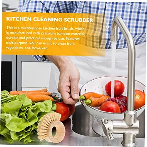 Bamboo Kitchen Cleaning brush for Fruit and Vegetables