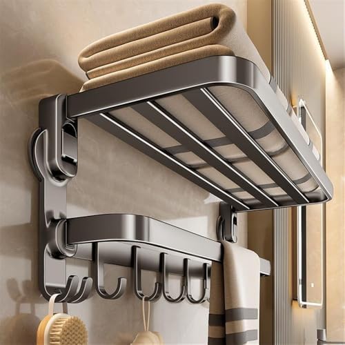 Wall-Mounted Towel Holder Suction Cup Towel Rack