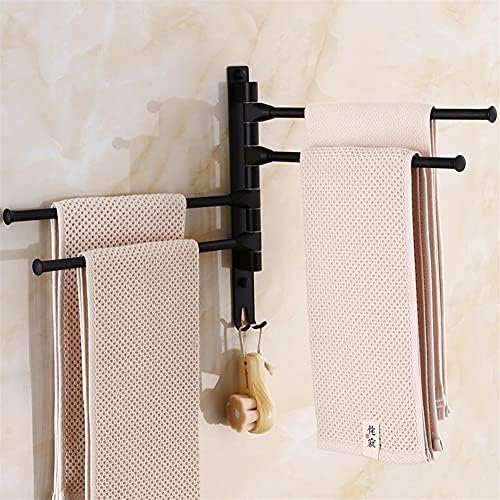 Black Space Wall-Mounted Towel Rail