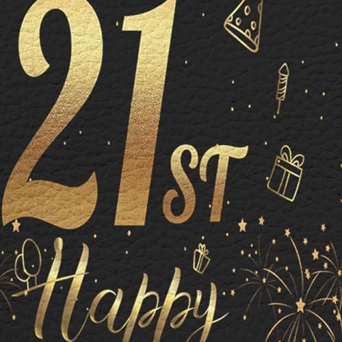 21th Birthday Kitchen Rug 18x47 inches