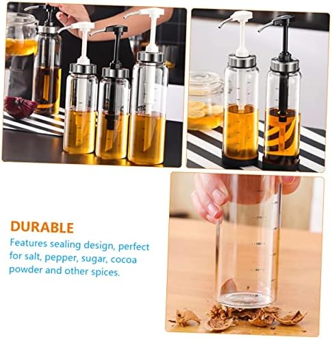 BESTOYARD 500ml Honey Dispenser Glass Jar with Metal Lid