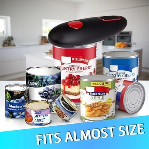 Easy Can Opener for Seniors No Sharp Edges Safe and Effective
