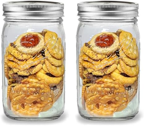 2-Pack Mason Jars