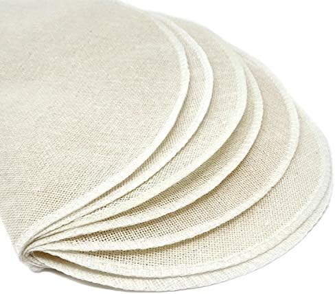 Pure Cotton Reusable Steamer Liners for Cooking
