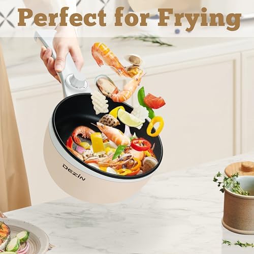 Dezin 15L Electric Steamer Pot with Non-Stick Coating