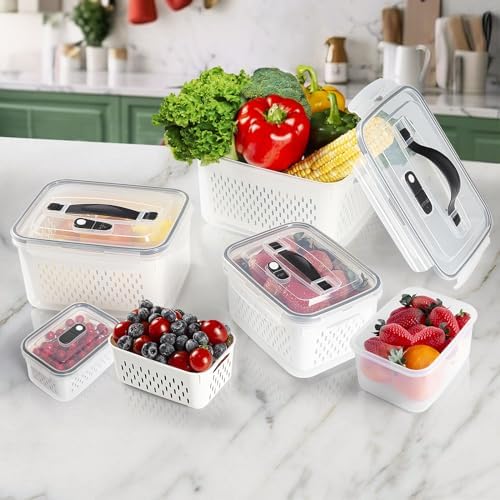Fresh Preserving Fruit Vegetable Containers Set