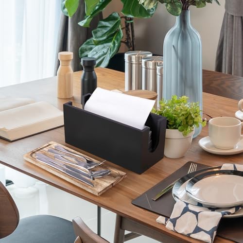 Rustic Wall-Mounted Paper Towel Holder for Home Commercial Use