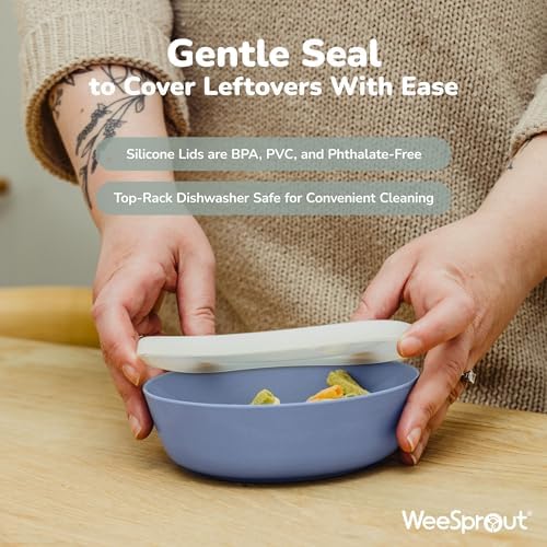 Bamboo Set of Four Eco-Friendly Kids 15oz Bowls with Style - Yummy