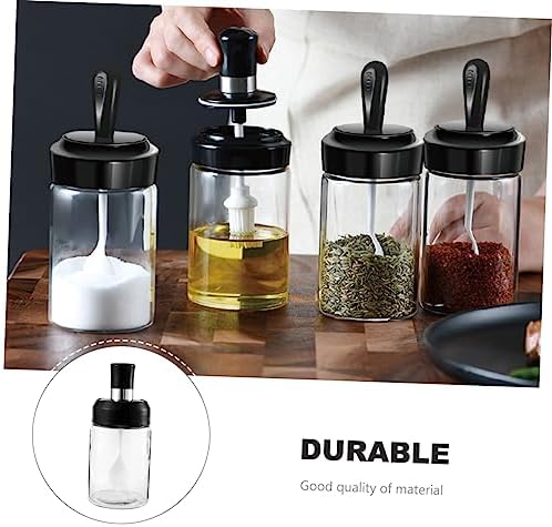Elegant Glass Condiment Storage