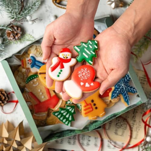 Joyful Christmas Cookies 18 Unique Shapes