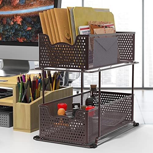 Efficient Storage Solution for Organizing Your Kitchen or Bathroom