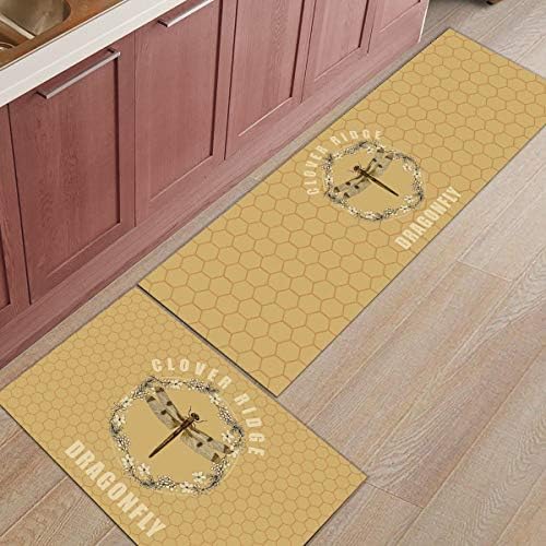 Two-Piece Kitchen Rugs 197x315x197x472 Perfect for Cooking Cleaning or Laundry
