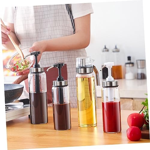 convenience and space-saving ketchup and salad sauce bottle with 500ml capacity