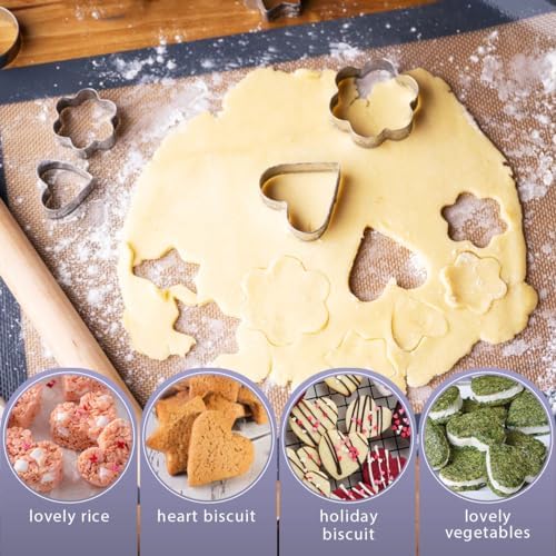 High-Quality Metal Cookie Cutters Set Perfect Gift for Kids and Adults