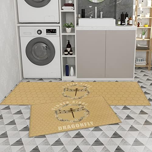 Two-Piece Kitchen Rugs 197x315x197x472 Perfect for Cooking Cleaning or Laundry