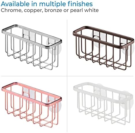 InterDesign Gia Sink Suction Holder for Kitchen Bathroom Use