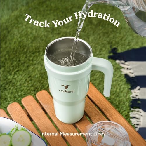 Reduce 24oz Compact Stainless Steel Tumbler with Handle