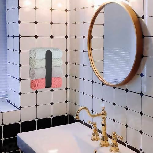 Wall-Mounted Towel Rack