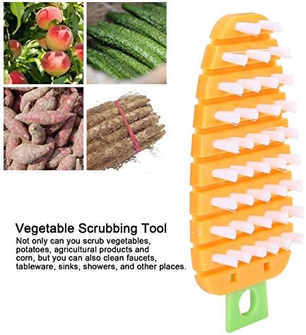 GavigainFlexible Vegetable Brush Orange