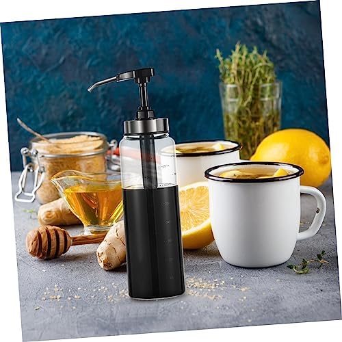 500ml Black Squeeze Sauce Dispenser