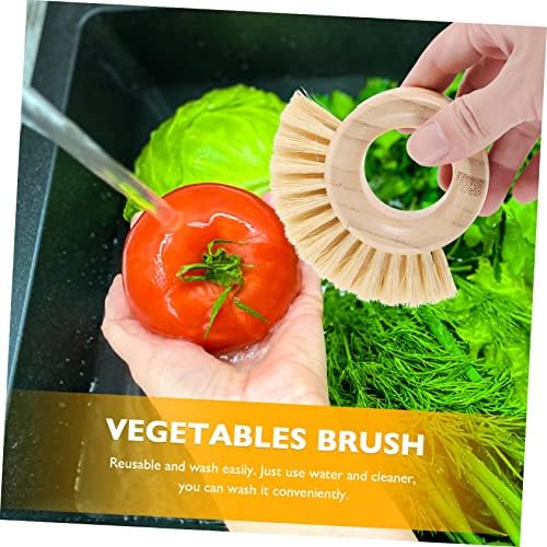 Bamboo Kitchen Cleaning brush for Fruit and Vegetables