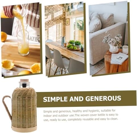 Mucklily Insulated Bamboo Kettle - Eco-Friendly Thermal
