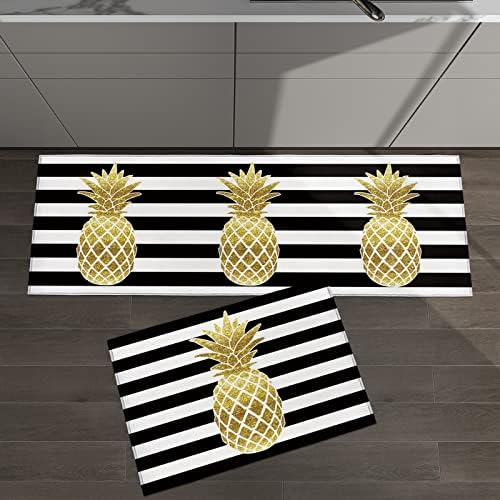 IDOWMAT 2-Piece Connected Rugs Set