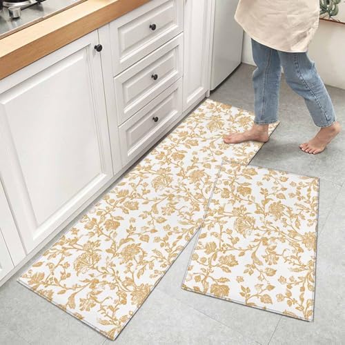 French Country Retro Kitchen Mat Set