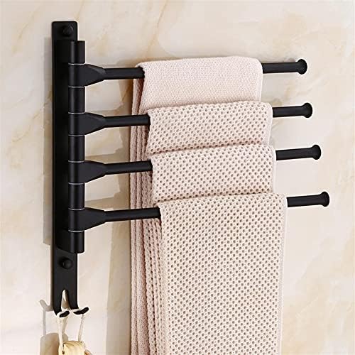 Black Space Wall-Mounted Towel Rail