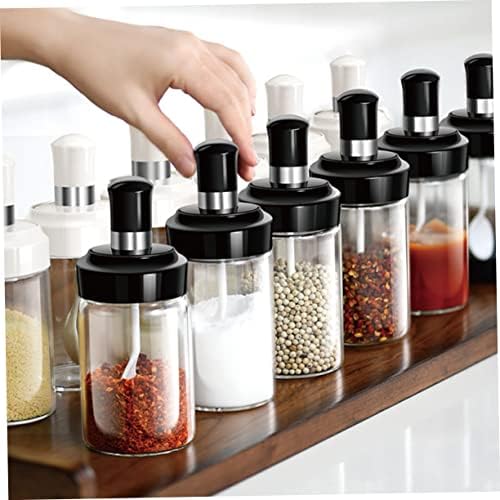 Elegant Glass Condiment Storage
