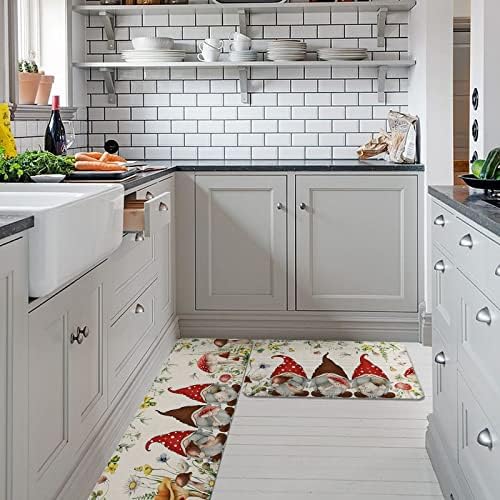 Mushroom Kitchen Rug Set 2-Pack
