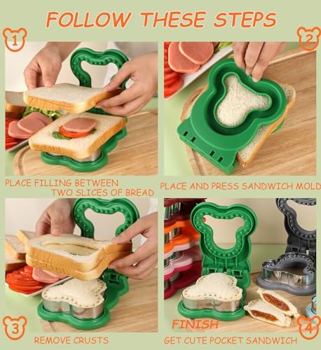 Fun Mouse Sandwich Cutter Set