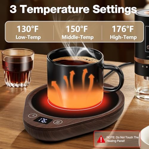 Quick 3-Temperature Coffee mug Warmer
