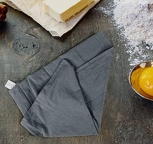 Utopia Kitchen Light Grey Flour Sack Towels 24 Pack