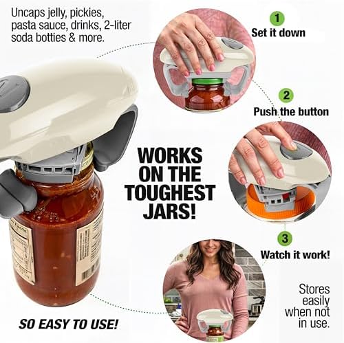Robotwist Electric Jar Opener Deluxe Model
