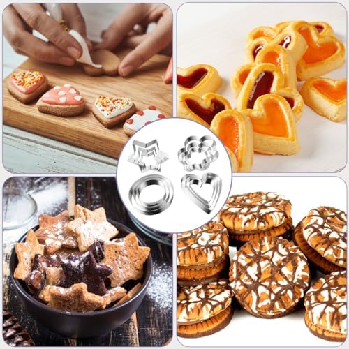 High-Quality Metal Cookie Cutters Set Perfect Gift for Kids and Adults