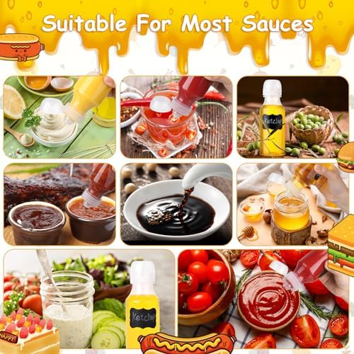 ZhouBoat Ketchup Squeeze Bottles Set