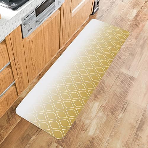 Libaoge Modern Art Kitchen Mat Rug