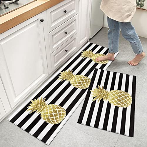 IDOWMAT 2-Piece Connected Rugs Set