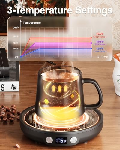 SweetFULL Retailer Delivery Premium Coffee Warmer with 3 Settings for Daily Use