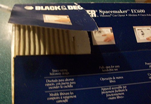 Black Decker EC600 Spacemaker Can Opener