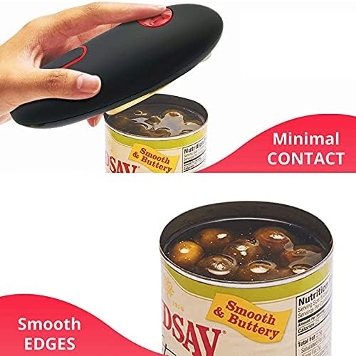 Electric Can Opener Portable and Ergonomic Design Easy to Use Kitchen Tool