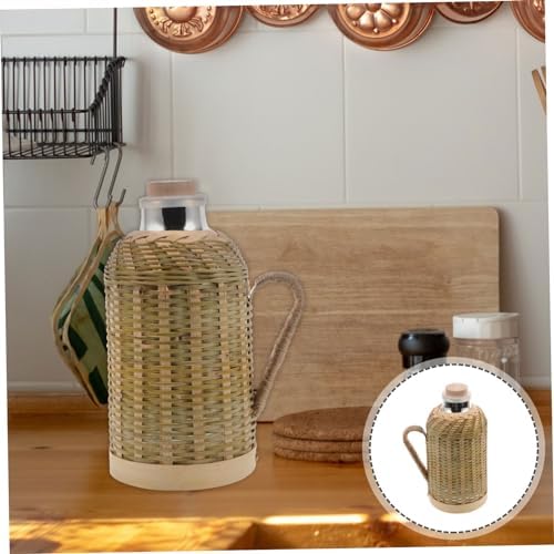 Mucklily Insulated Bamboo Kettle - Eco-Friendly Thermal