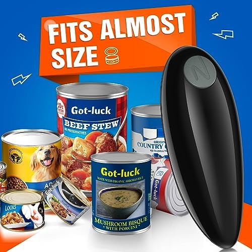 hallmark electric can opener automatic safe kitchen gadget