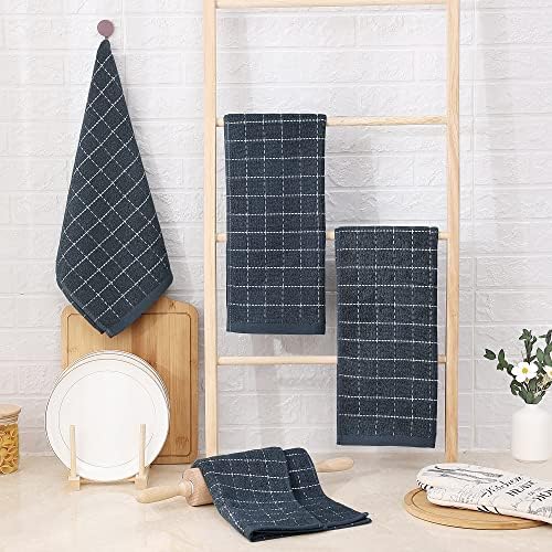 Homaxy 100 Cotton Terry Dish Towels 4 Pack
