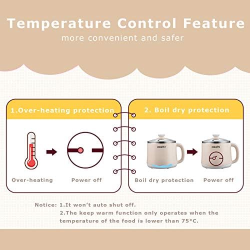 DEZIN Dual-Power Hot Pot - Quicken Your Morning Meal with Wireless Assistance