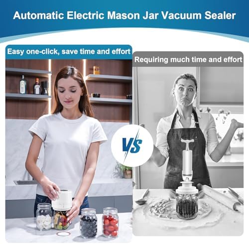 Electric-Mason-Jar-Vacuum-Sealer Kit