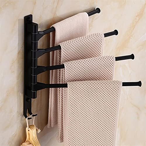 Black Space Wall-Mounted Towel Rail