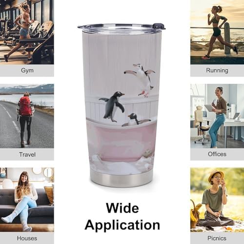 Stainless Steel Bathroom Penguin Tumbler